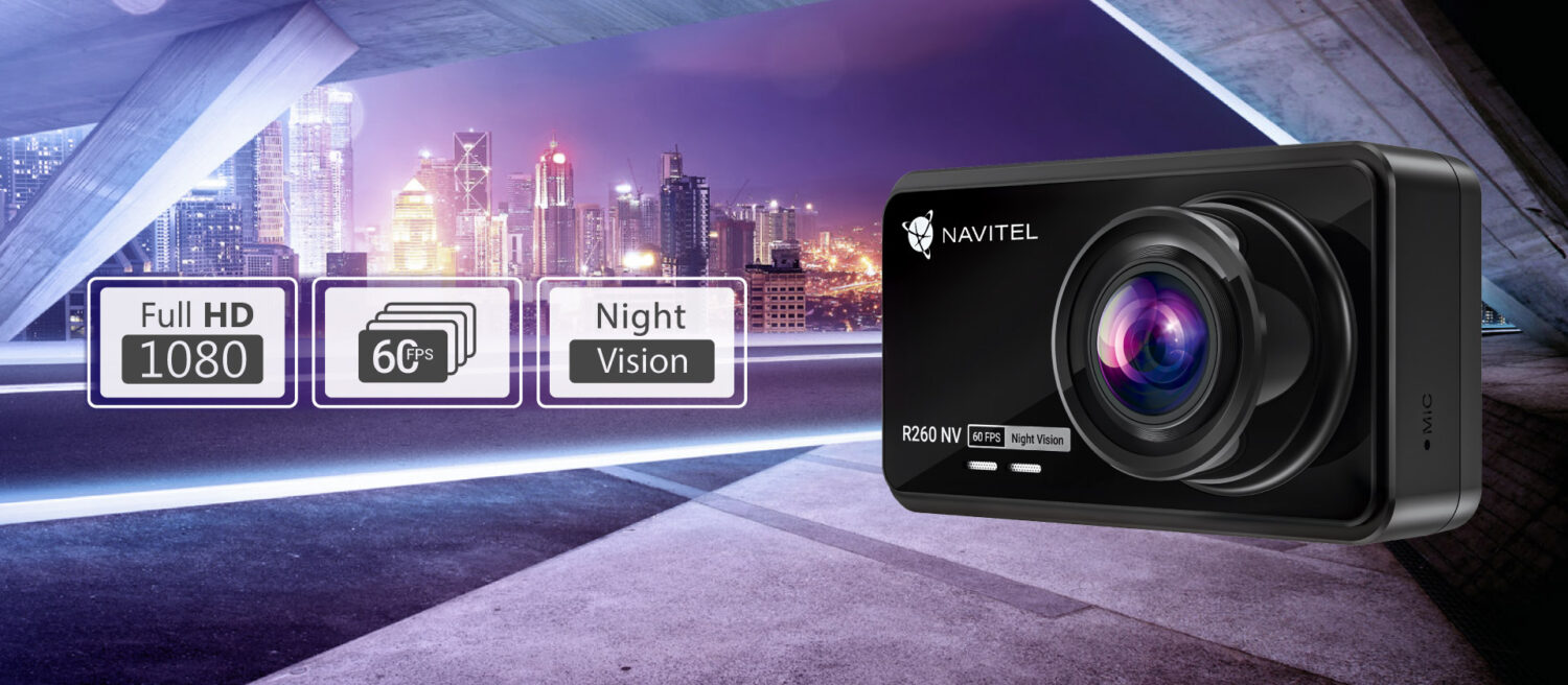 Navitel Video recorder | R260 NV | Full HD 1920х1080 | Maps included
