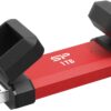 Silicon Power DS72 | 1000 GB | USB Type-A/USB Type-C 3.2 Gen 2 | Red