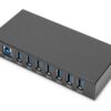 Digitus | USB 3.0 Hub 7-Port, Industrial Line | DA-70258-1