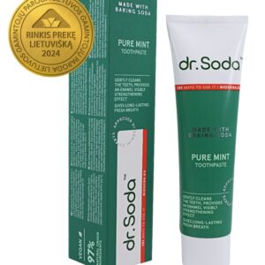 Soda | Toothpaste "Pure Mint", 100 ml | dr. Soda