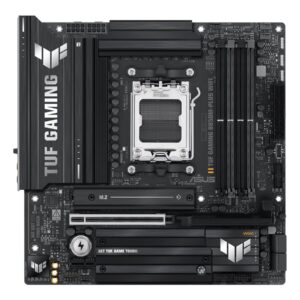 Asus TUF GAMING B850M-PLUS WIFI | Processor family AMD | Processor socket AM5 | DDR5 | Supported hard disk drive interfaces M.2, SATA | Number of SATA connectors 4