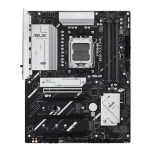 Asus PRIME B850-PLUS WIFI | Processor family AMD | Processor socket AM5 | DDR5 | Supported hard disk drive interfaces M.2, SATA | Number of SATA connectors 4