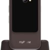 myPhone Harmony LTE Praline Collection | Brown | 2.8+1.44 " | IPS | 48 MB | 128 MB | Single SIM | MicroSD | 3G | Bluetooth | 5.1 | Main camera resolution 2 MP | 1300 mAh