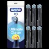 Oral-B | Replaceable toothbrush heads | iO UltimateClean | Heads | For adults | Number of brush heads included 6 | Black