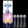 Oral-B | Replaceable toothbrush heads | iO GentleCare | Heads | For adults | Number of brush heads included 4 | Black
