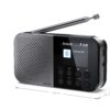 Sharp OSAKA Pocket/Handheld Portable Digital Radio | DR-P520(GY) | Bluetooth