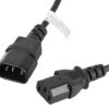 Lanberg | IEC 320 C13 to C14 Cable | CA-C13E-10CC-0018-BK