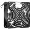 Lanberg Fan for 10"/19" rack wall-mount cabinet 230V, 120x120x38 mm | AK-1501-B | Black