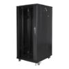 Lanberg | Rack cabinet 19" free-standing 27U/600x800 (flat pack) | FF01-6827-12B | Black