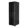 Lanberg | Rack cabinet 19" free-standing 42U/600x1000 (flat pack) with mesh door lCD V2 | FF01-6042-23BL | Black