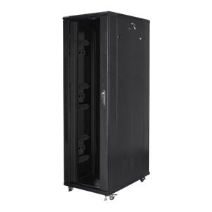 Lanberg | Rack cabinet 19" free-standing 42U/800x1200 (flat pack) | FF01-8242-12B | Black