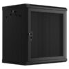 Lanberg | Rack cabinet 19" wall-mount 12U/600x450 with perforated door (flat pack) | WF01-6412-23B | Black