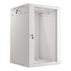 Lanberg | Rack cabinet 19" wall-mount 18U/600x600 (flat pack) | WF01-6618-10S | Grey