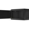 Lanberg | Rack cabinet 19" wall-mount 6U/600x450 for self-assembly with metal door (flat pack) | WF01-6406-00B | Black