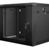 Lanberg | Rack cabinet 19" wall-mount 9U/600x450 (flat pack) | WF01-6409-10B | Black