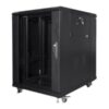 Lanberg | Rack cabinet 19" free-standing 15U/600x800 (flat pack) | FF01-6815-12B | Black