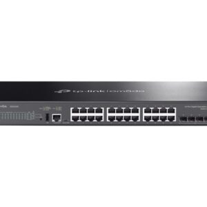 TP-LINK SG5428X Omada 24-Port Gigabit Stackable Lite L3 Managed Switch with 4× 10G Slots | TP-LINK
