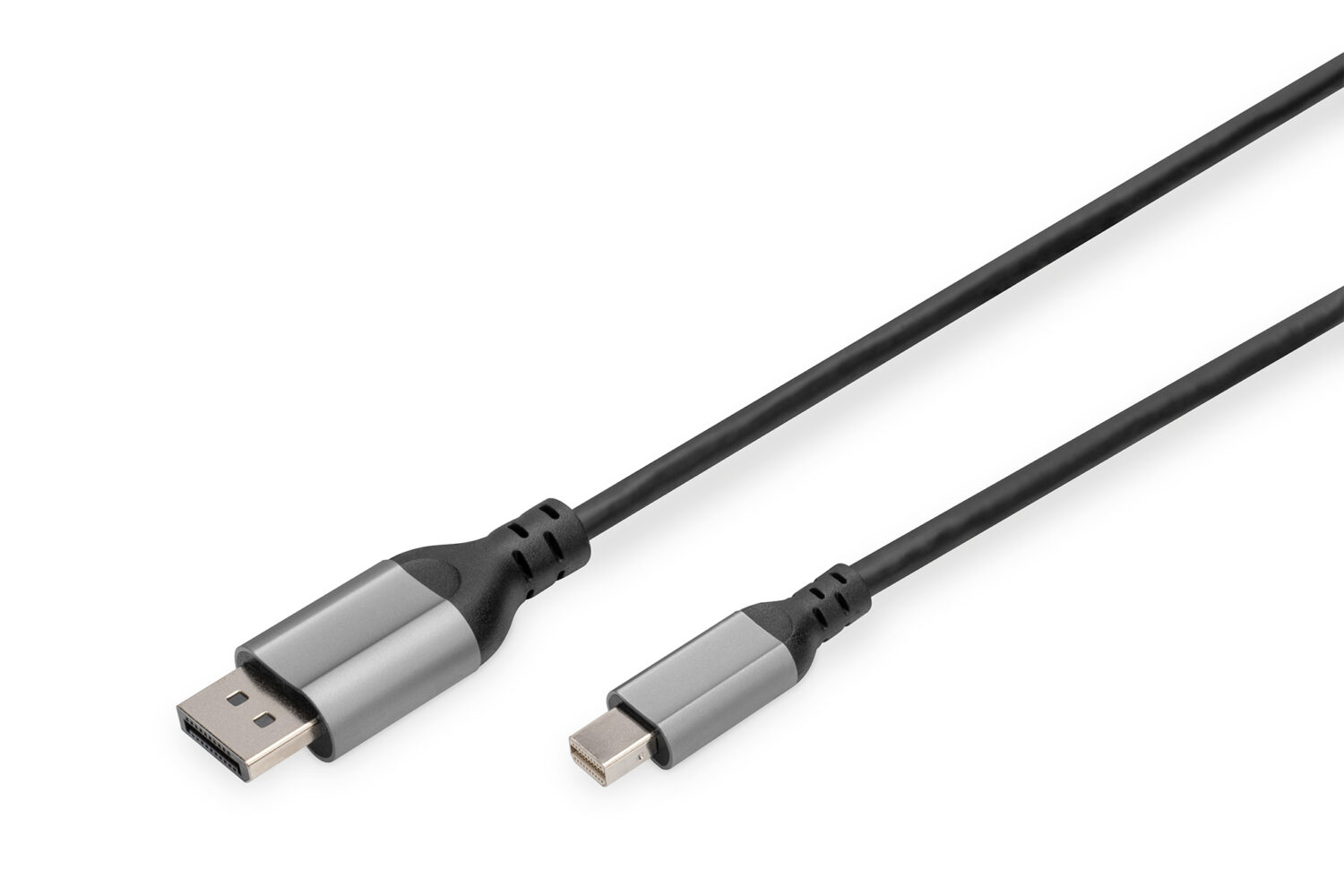 Digitus 8K DisplayPort Adapter Cable, Mini DP to DP, 2 m | DB-340106-020-S | DisplayPort to DisplayPort