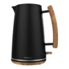 Cecotec Kettle | ThermoSense 400 | Electric | 3000 W | 1.7 L | Stainless steel/BPA | 360° rotational base | Black Woody