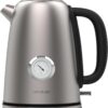 Cecotec Kettle | Thermosense 620 Vintage | Electric | 2200 W | 1.7 L | Stainless steel | 360° rotational base | Stainless steel