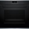 Bosch Oven | HBA272BB3 | 71 L | Electric | Pyrolysis/Hydrolytic | Touch control | Height 59.5 cm | Width 59.4 cm | Black