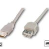 Logilink | USB 2.0 extensio cable, | USB-A to USB-A USB A female | USB A male