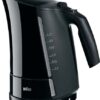 Braun | WK 300 | Standard kettle | 2200 W | 1.7 L | Plastic | 360° rotational base | Black