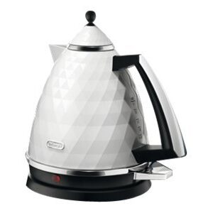 Delonghi | Kettle | KBJ2001W | Standard | 2000 W | 1.7 L | Plastic | 360° rotational base | White
