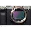 Sony Alpha A7C Full-frame Mirrorless Interchangeable Lens Camera, Body, Silver | Sony | Full-frame Mirrorless Interchangeable Lens Camera | Alpha A7C | Mirrorless Camera body | 24.2 MP | ISO sensitivity (max) 204800 | Display diagonal 3.0 " | Video recording | Wi-Fi | Fast Hybrid AF | Magnification 0.59 x | Viewfinder | CMOS | Silver