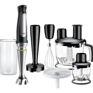 Braun | MQ7087 | Hand Blender | 1000 W | Number of speeds 1 | Black