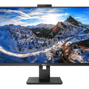 Philips | LCD monitor with USB-C Dock | 326P1H/00 | 31.5 " | IPS | QHD | 16:9 | 75 Hz | 4 ms | 2560 x 1440 pixels | 350 cd/m² | HDMI ports quantity 2 | Black