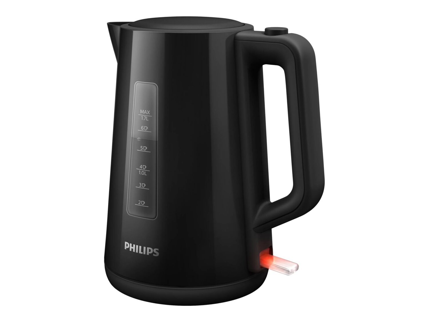 Philips | Kettle | HD9318/20 | Electric | 2200 W | 1.7 L | Plastic | 360° rotational base | Black