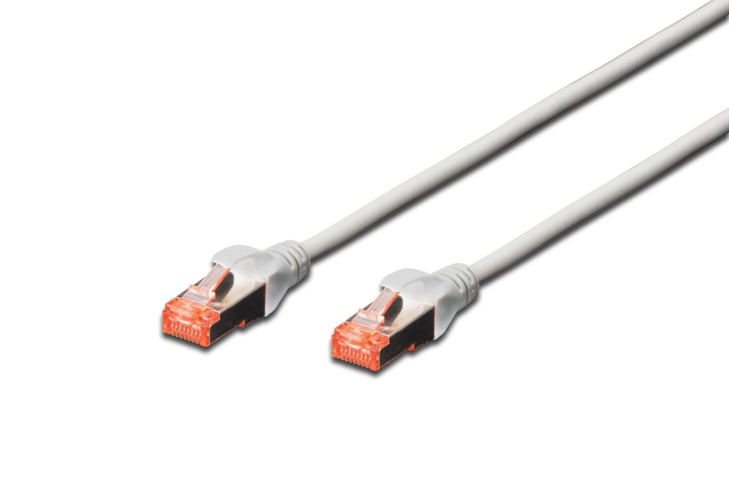 CAT 6 S/FTP | Patch cord | Length 10 m | Grey
