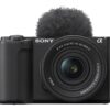 Sony Mirrorless Vlog Camera | ZV-E10M2KB ZV-E10 II and 16-50mm Lens Kit | Mirrorless Camera body | 27 MP | ISO sensitivity (max) 102400 | Display diagonal 3 " | Video recording | Wi-Fi | Fast Hybrid AF | Magnification 2 x | APS-C type (23.3 x 15.5 mm), Exmor R CMOS sensor | Black