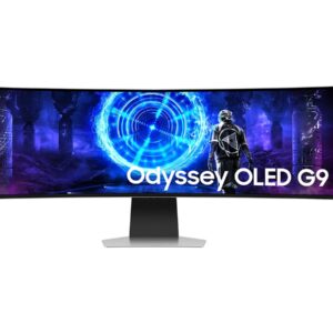 Samsung LS49DG950SUXEN Odyssey G9 G95SD | 49 " | OLED | DQHD | 32:9 | 240 Hz | 5120 x 1440 pixels | 250 cd/m² | HDMI ports quantity 1 | Silver