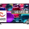 LG AI UA73 4K TV | 43UA73003LA | 43 | Smart TV | webOS 25 | UHD | Black