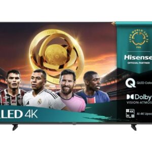 Hisense UHD QLED Smart TV | 65E7Q | 65" | Smart TV | VIDAA OS | UHD | Black