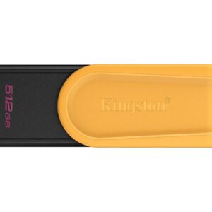 Kingston USB Flash Drive | DataTraveler Exodia S | 512 GB | USB 3.2 Gen 1 | Black/Yellow