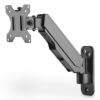 Digitus Wall mount | DA-90396 | Adjustable Height, Rotate, Tilt | 17-32 " | Maximum weight (capacity) 8 kg | Black