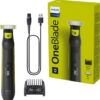 Philips OneBlade Pro Face and Body QP6506/15, 5-in-1 Adjustable comb, Wet and Dry use, LED digital display | Philips