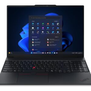 Lenovo ThinkPad E16 G3 AMD | Black | 16 " | IPS | WUXGA | 1920 x 1200 pixels | Anti-glare | AMD Ryzen 5 | 230 | 16 GB | SO-DIMM DDR5 | Solid-state drive capacity 512 GB | AMD Radeon 760M Graphics | Windows 11 Pro | 802.11ax | Bluetooth version 5.3 | Keyboard language English | Keyboard backlit | Warranty 36 month(s) | Battery warranty 12 month(s)