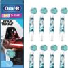 Oral-B | Replaceable toothbrush heads | Kids Star Wars | Heads | For kids | Number of brush heads included 8