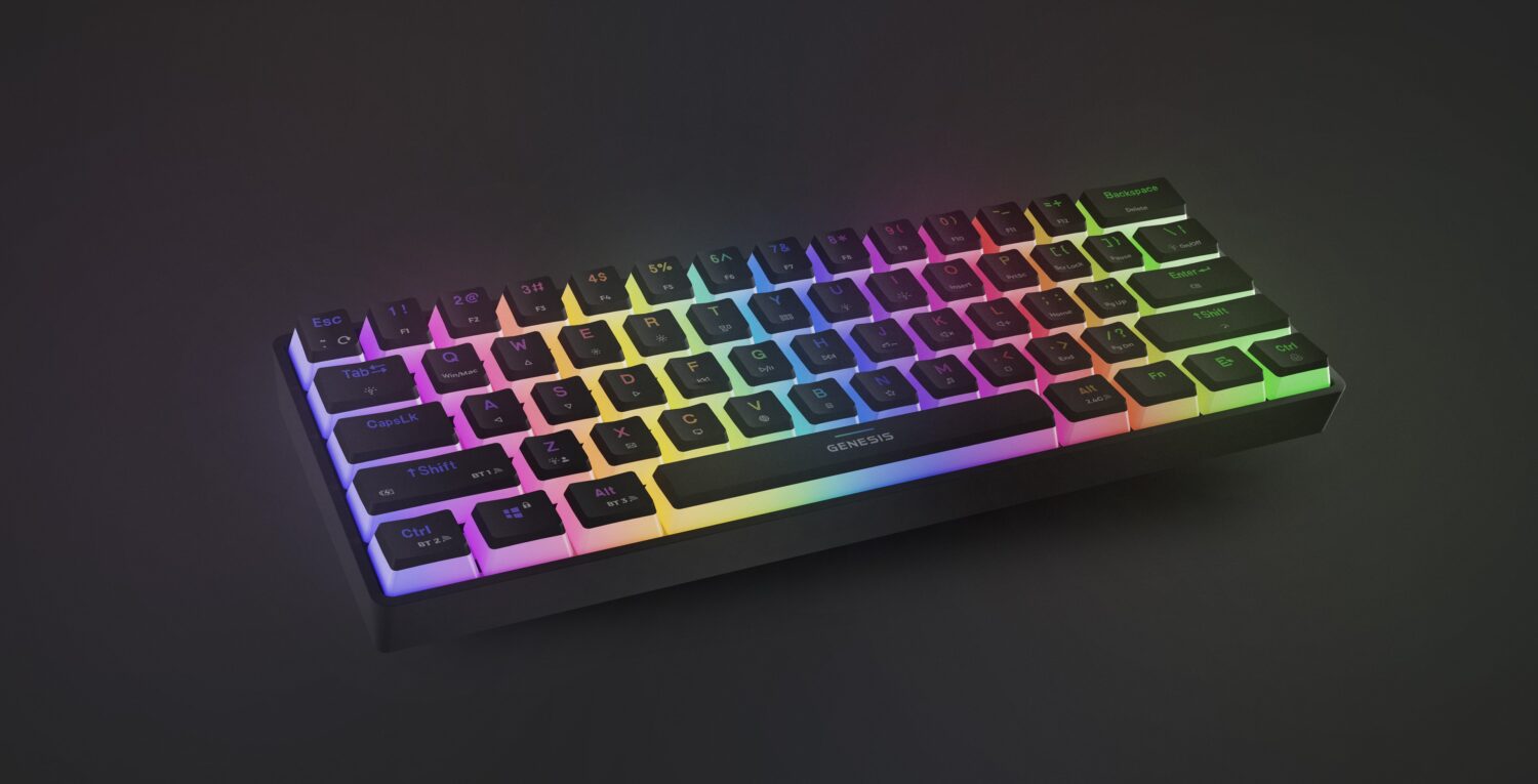 Genesis | THOR 660 G2 | Gaming keyboard | Wireless/Wired | US | Black | 2.4 GHz, Bluetooth, USB | Tactile