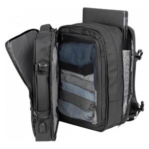 Natec | Camel Pro | Laptop Backpack | Fits up to size 17.3 " | Backpack | Black