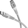 Goobay USB-C Supersoft Textile Cable with Metal Plugs | 70193
