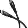 Goobay USB-C Supersoft Textile Cable with Metal Plugs | 73954