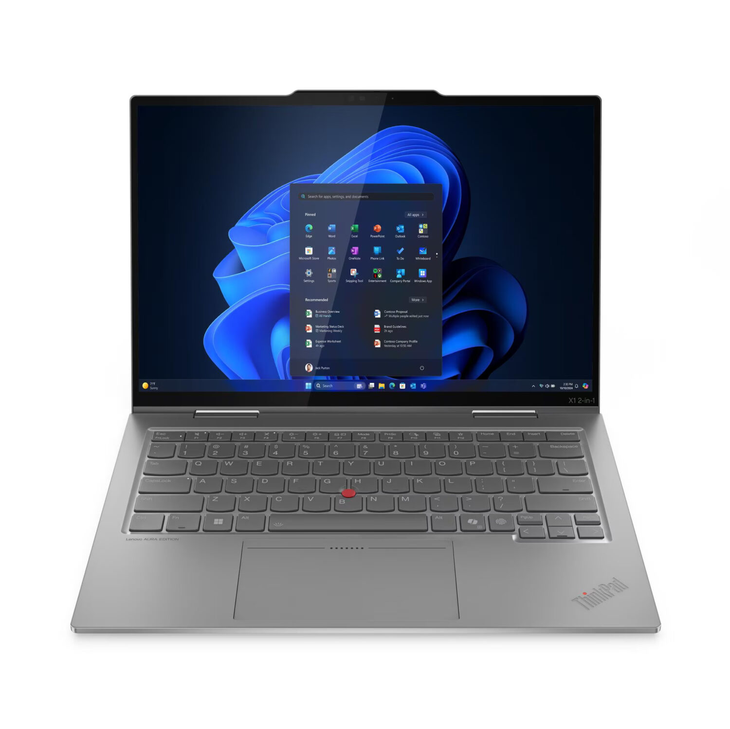 Lenovo | ThinkPad X1 2-in-1 G10 | 14 " | Touchscreen | WUXGA | Intel Core Ultra 7 | 258V | 32 GB | Solid-state drive capacity 1000 GB | Intel Arc Graphics 140V | Windows 11 Pro | LTE Upgradable | Keyboard language Nordic | Keyboard backlit | Warranty 36 month(s) | Battery warranty 12 month(s)