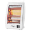 Adler | Heater | AD 7709 | Halogen Heater | 800 W | Number of power levels 2 | White