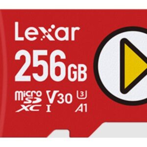Lexar | Play UHS-I | 256 GB | MicroSDXC | Flash memory class 10
