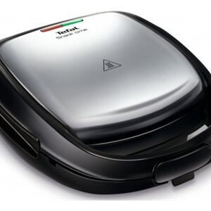 TEFAL | Sandwich Maker | SW341D12 Snack Time | 700 W | Number of plates 2 | Stainless Steel/Black